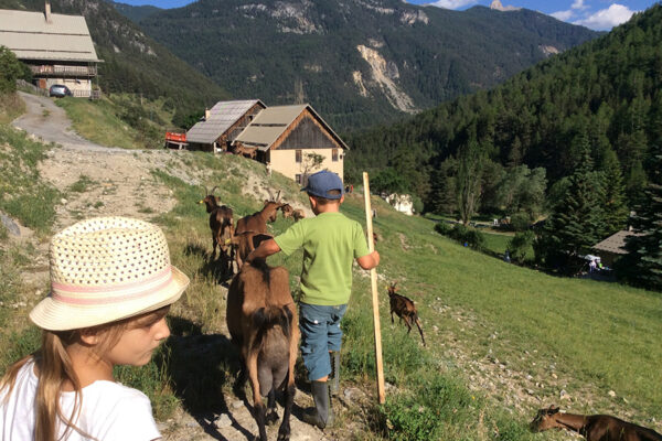 Sortie en famille dans les Hautes Alpes