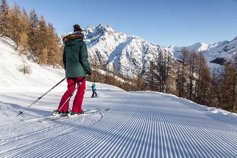 Ski famille à Pelvoux