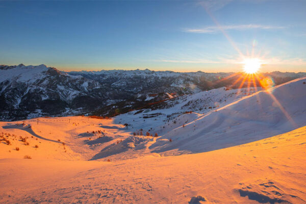 Lever de soleil sur Puy St Vincent