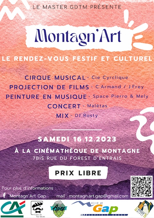 En décembre : Montagn’Art à Gap