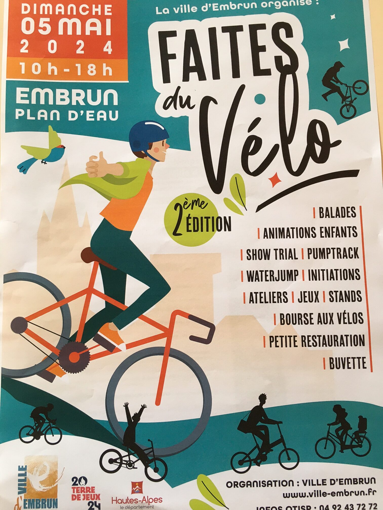 #Embrun : dimanche grande journée « Faites du vélo », 2ème édition