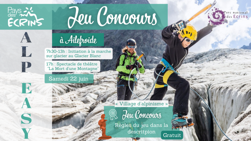 Alp’easy, une journée festive autour de l’alpinisme à Ailefroide