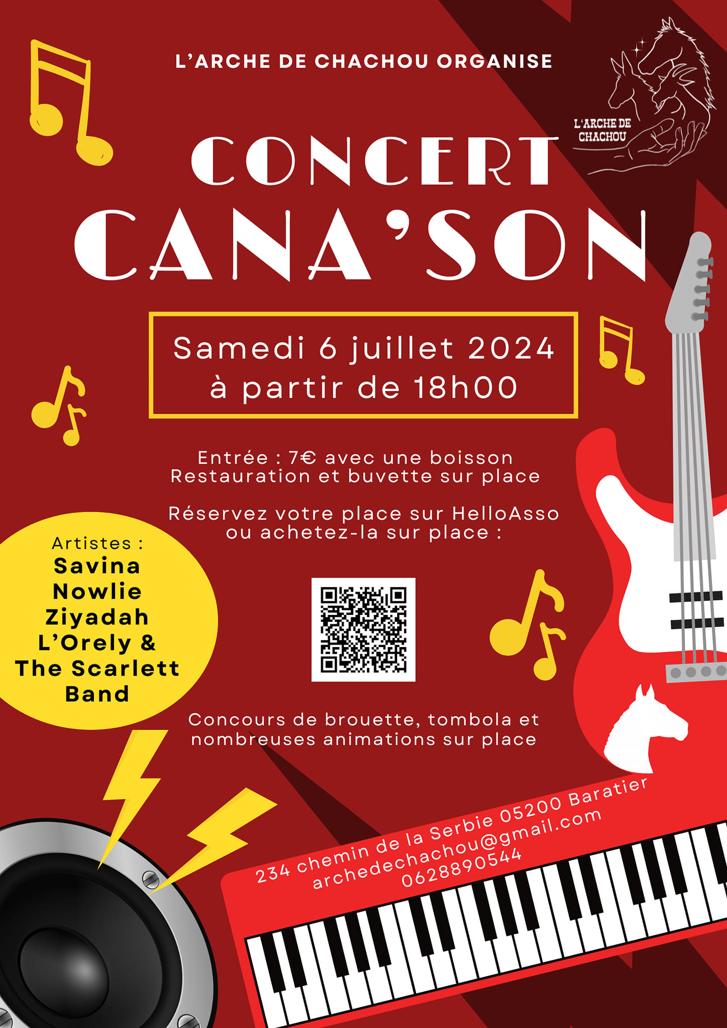 CONCERT CANA’SON