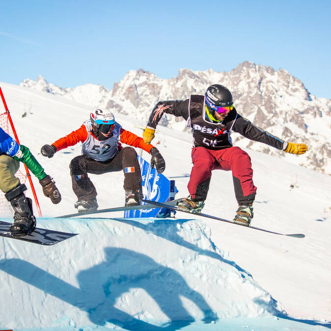 Coupe d'Europe de Snowboard Janvier 2025 Le Petit Oiseau